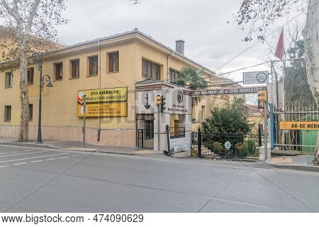 Istanbul, Turkey - December 11, 2022: Istanbul Technical University (istanbul Teknik Universitesi).