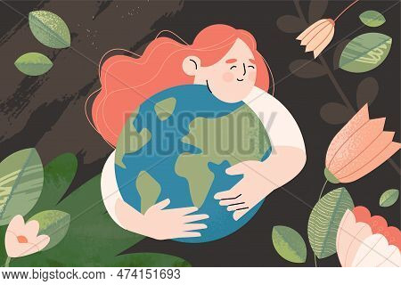 International Mother Earth Day. Ecology, Environmental Problems And Environmental Protection. Vector