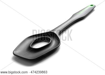 Tupperware Tool. Kitchen Tool Of The World Brand Tupperware. Kitchen Plastic Tool Isolated On White.