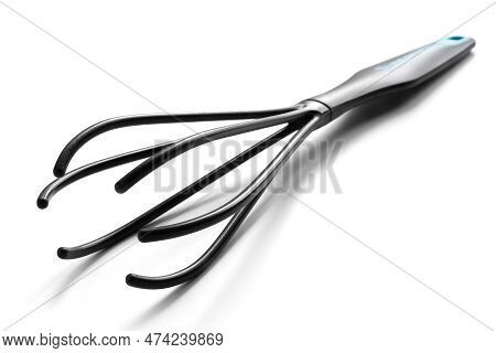 Tupperware Tool. Kitchen Tool Of The Global Tupperware Brand. Kitchen Plastic Tool Isolated On White
