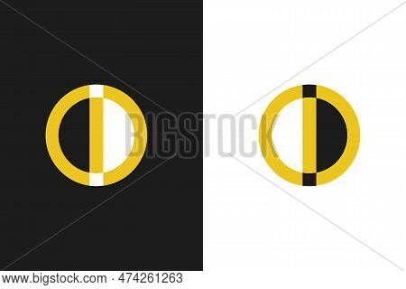 Letter C, O, And D Combine Unique Logo Vector Illustration. Cid Letter Mark Logo Template With Smart