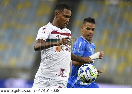 Rio, Brazil - April 12, 2023, John Arias Player In Match Between Fluminense Vs Paysandu By 3rd Round