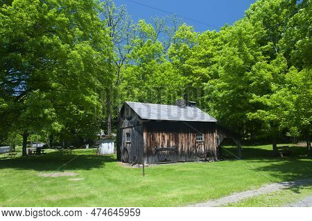 The Historic Millbrook Village Site In The Delaware Water Gap In Hardwick Township New Jersey.