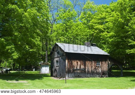 The Historic Millbrook Village Site In The Delaware Water Gap In Hardwick Township New Jersey.
