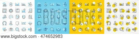 Vector Icons Set Of Place, Ph Neutral And Organic Product Line Icons Pack For Web With 24 Hours, Cor