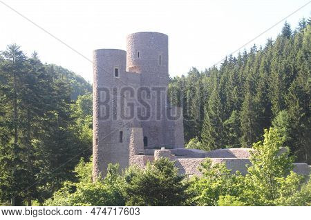 The Ruins Of The Castle, At Frauenberg In Germany