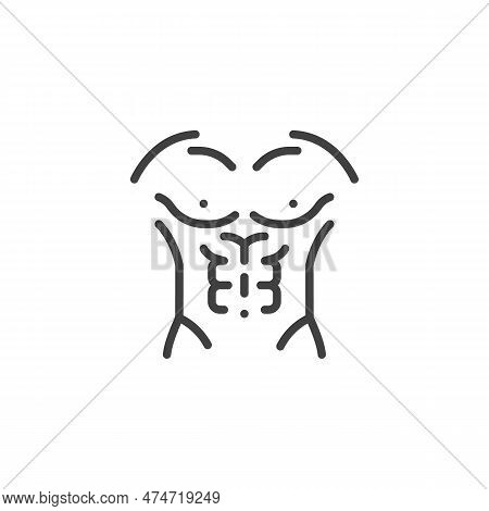 Manbod Vector Muscular Man Body Vector & Photo (Free Trial) | Bigstock