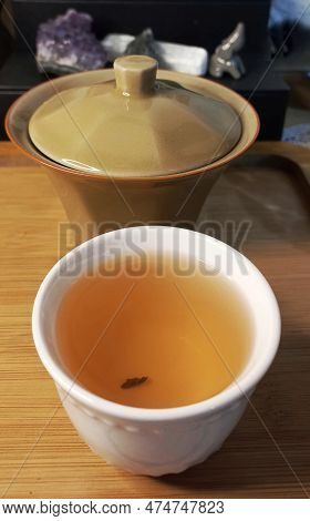 A delicious loose leaf tea, a wonderful drink from the Camellia Sinensis plant, an ancient plant of