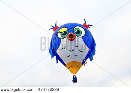 Igualada, Barcelona, July 07 De 2022. 26th European Balloons Festival. Concentration Of Hot Air Ball