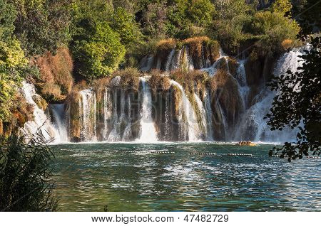 น้ำตก อุทยานแห่งชาติ Krka โครเอเชีย
