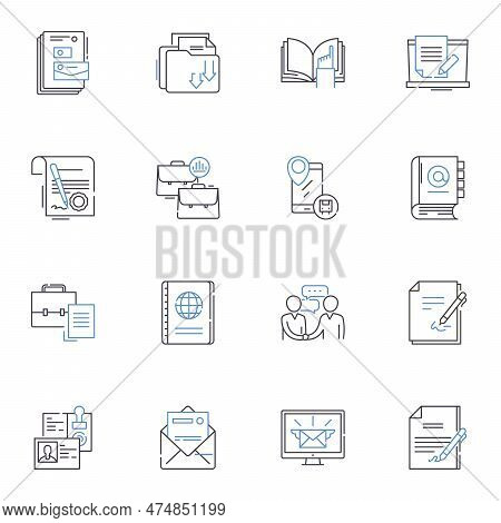Telemedicine Line Icons Collection. Virtual, Remote, Online, Telehealth, Digital, E-health, Wired Ve