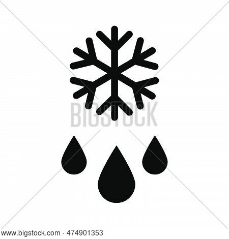 Defrost Icon Sign Illustration On White Background..eps