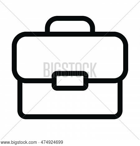 Office Briefcase Icon Vector. Stock Vector Illustration