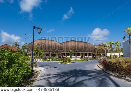 Traditional Maldivian Houses In Hotel Saii Lagoon Maldives. Crossroads Maldives, July 2021