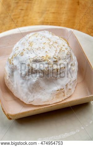 Cheese Collection, Soft Cow French Cheese With Mold Gaperon Artisanal Lavored With Cracked Peppercor