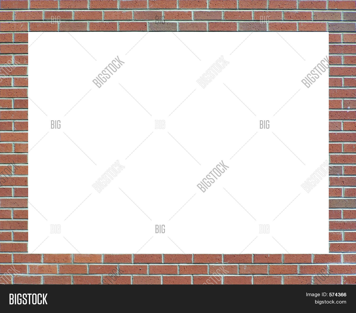 Brick Picture Frame Image & Photo (Free Trial) Bigstock