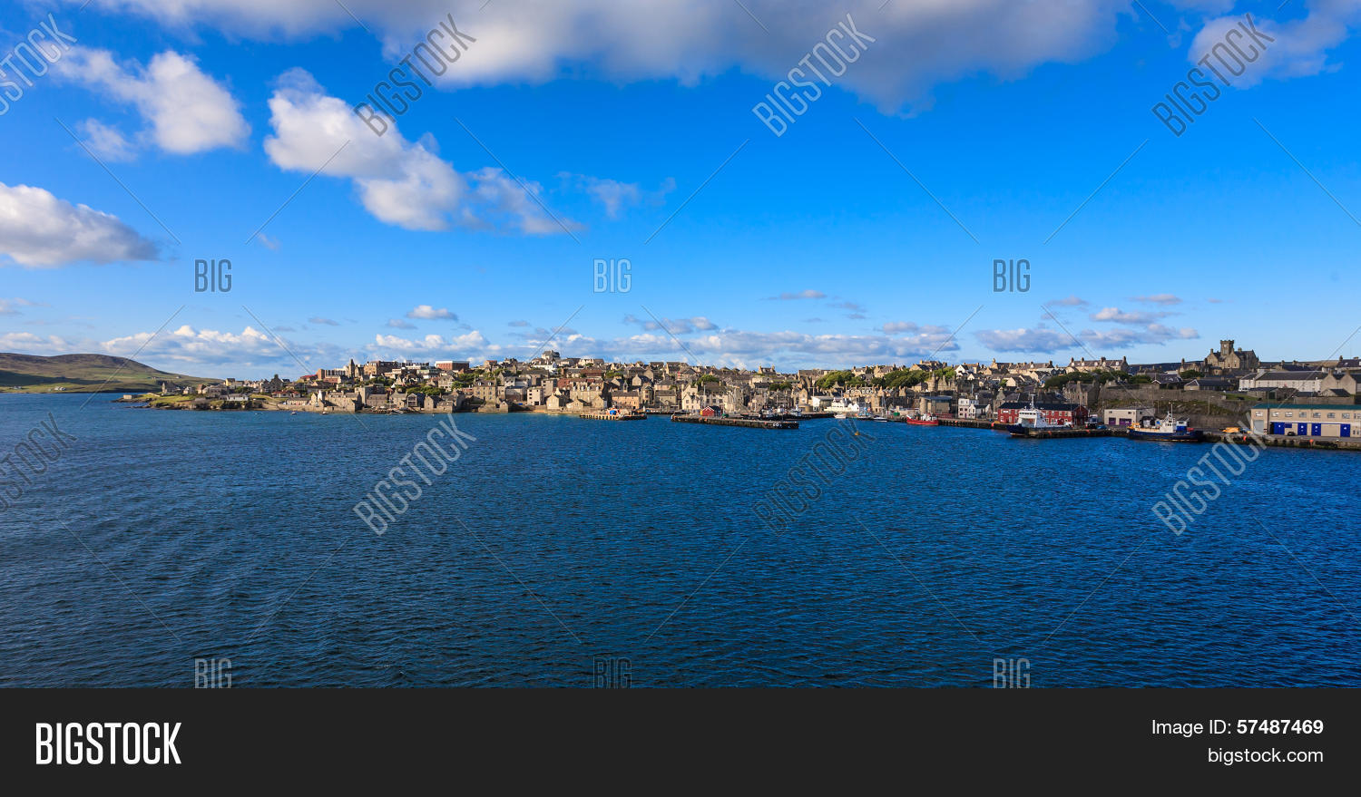 Lerwick Town Center Image & Photo (Free Trial) | Bigstock