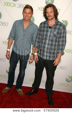 Brian Geraghty and Billy Lush at the World Premiere of 