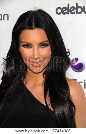 Kim Kardashian at a celebration for the re-launch of KimKardashian.com, the Tea Room, Hollywood, CA. 06-25-10