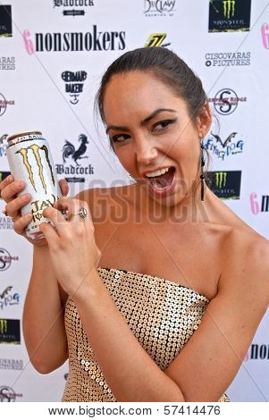 Ariana Almajan at a screening of 