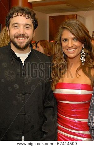 Francis Abbey and Bridgetta Tomarchio  at a screening of 