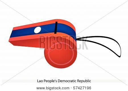 A Whistle Of Lao Peoples Democratic Republic