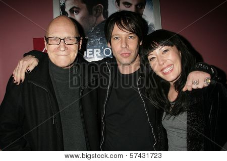 R. Mooreland, Vincent Vieluf and Alyssa Lobit  at the 