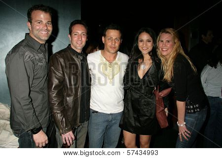 Frank Krueger, Marc Clebanoff, Louis Mandylor, Shannon Lynn and Maya Stojan at the 