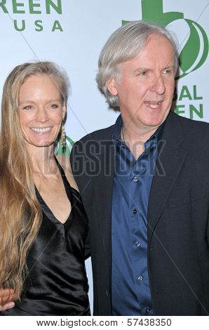 Suzy Amis and James Cameron  at the 7th Annual Global Green USA's Pre-Oscar Party, Avalon, Hollywood, CA. 03-03-10