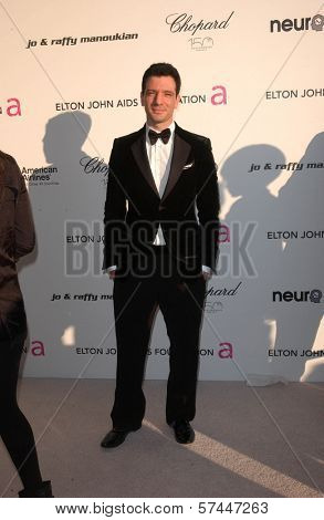 J.C. Chasez at the 18th Annual Elton John AIDS Foundation Oscar Viewing Party, Pacific Design Center, West Hollywood, CA. 03-07-10