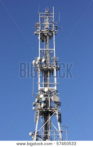 A communications tower