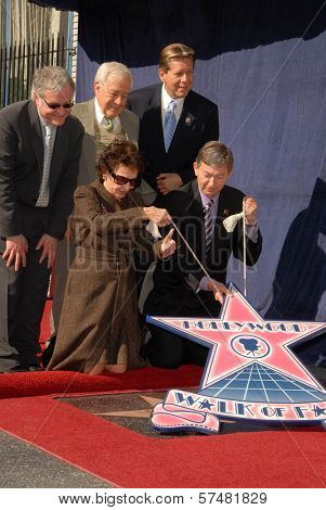 Leslie Caron unveils her star  at the star ceremoney for Leslie Caron into the Hollywood Walk of Fame, Hollywood, CA. 12-08-09
