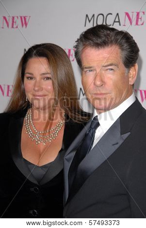 Keely Shaye Smith and Pierce Brosnan  at the MOCA New 30th Anniversary Gala, MOCA Grand Avenue, Los Angeles, CA. 11-14-09