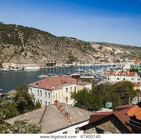 Panoramic views of the Bay of Balaclava