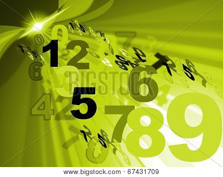 Counting Mathematics Represents Number Design And Numerical