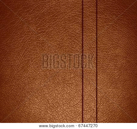 Brown leather texture background