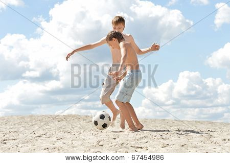 Two happy brothers
