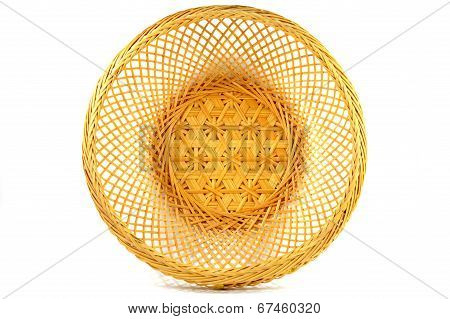 Thai bamboo basket texture