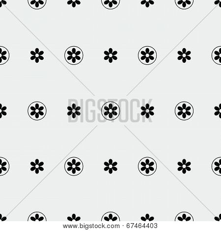 Flowers seamless pattern