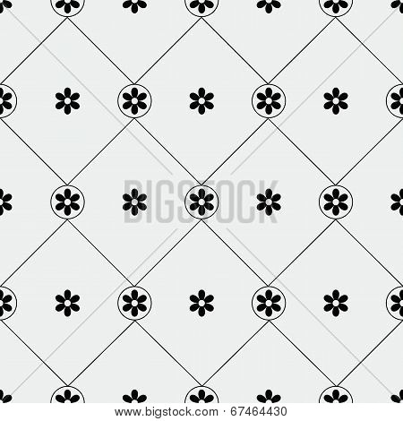 Flowers seamless pattern