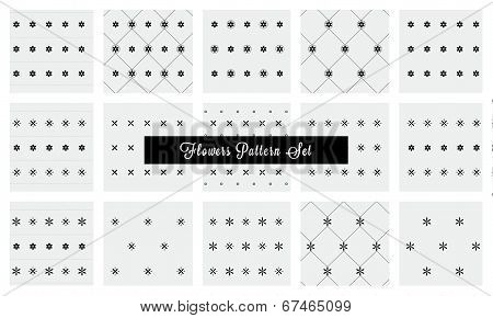 Flowers seamless pattern