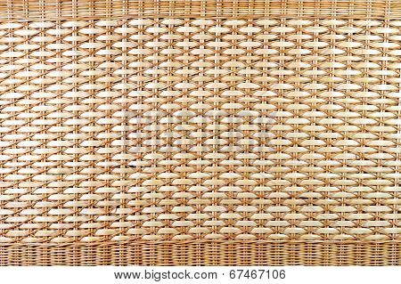 Thai wicker basket texture