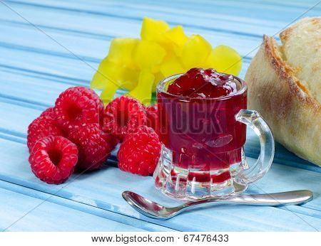 Raspberry Fresh And Jam