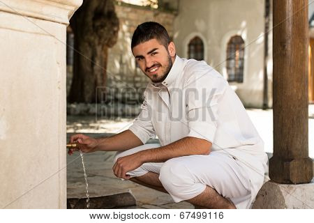 Portrait Of Young Arab Saudi Emirates Man