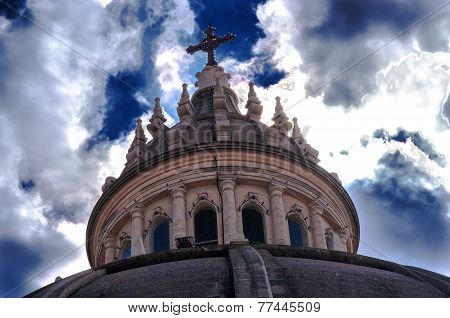 Church top, Xewkija, Gozo, Malta