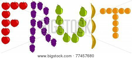 Fruit sign