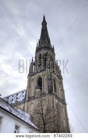 New Cathedral (Neuer Dom, Mariendom). Linz, Austria