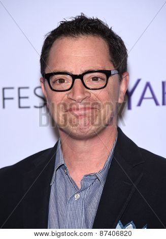 LOS ANGELES - MAR 08:  Joshua Malina arrives to the Paleyfest 2015 