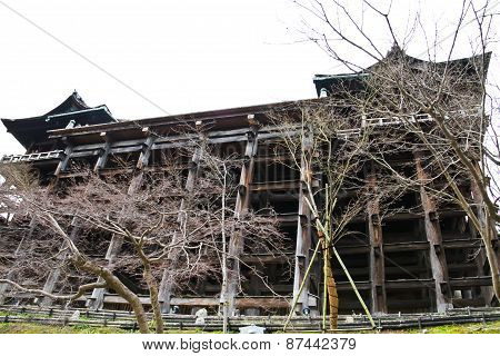 Kiyomizu Temple, Kyoto, Japan, The Temple Is Part Of The Historic:andmark Of Japan.