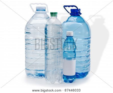 Multiple Water Bottles
